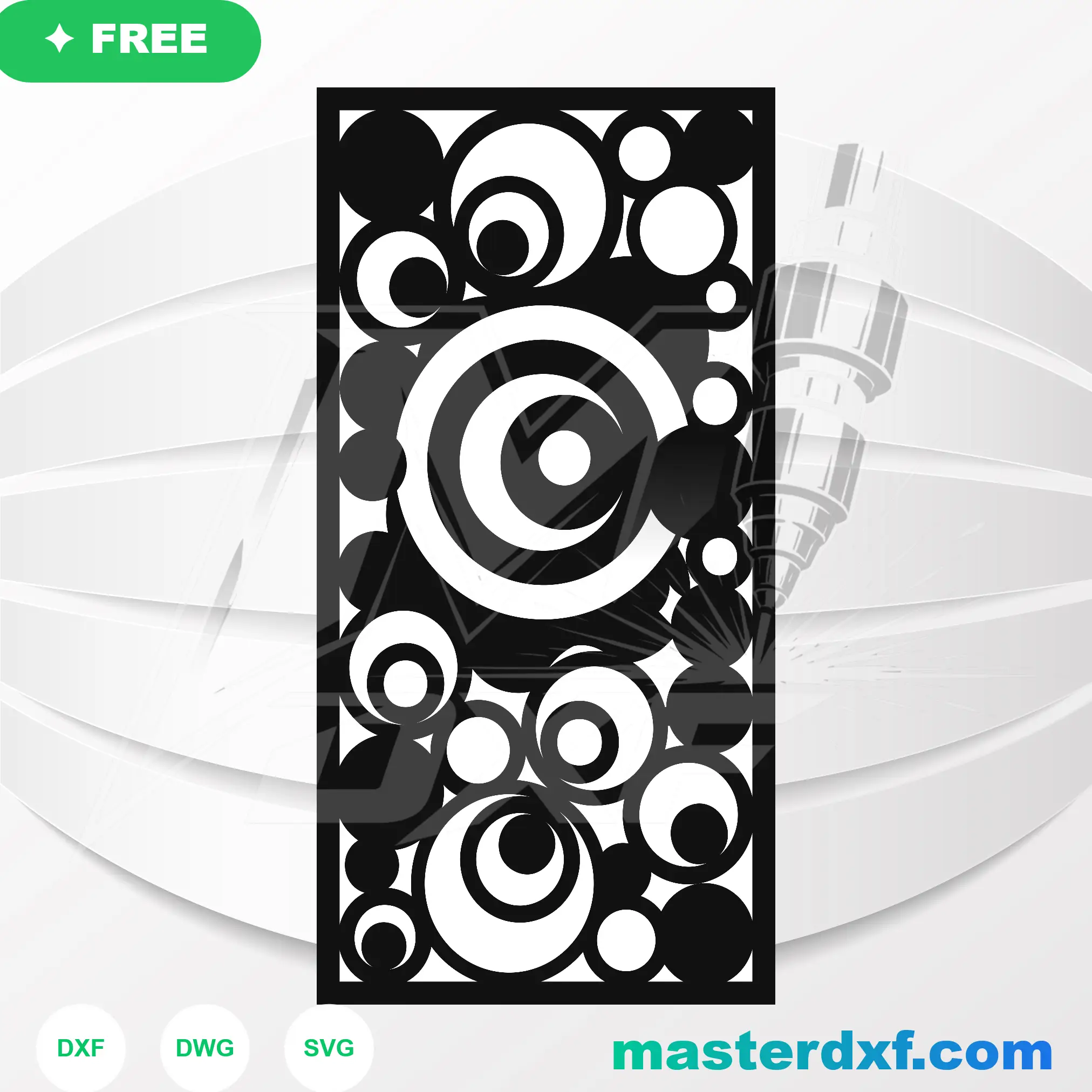 Rising Mythical Phoenix Diagonal Harlequin Matrix DXF File — Free Download for Laser CNC Plasma